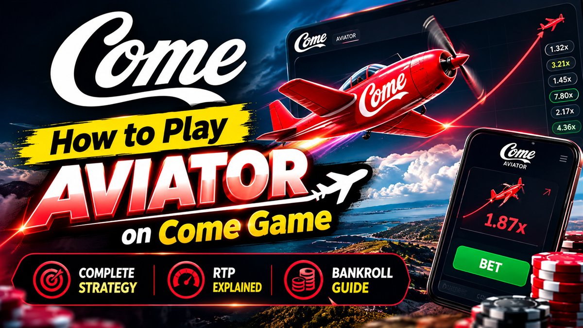 How to play Aviator on Come Game — complete strategy, RTP explained and bankroll guide